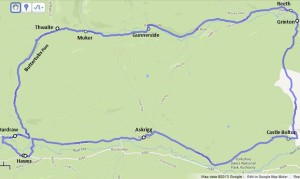 buttertubs to wharfedale